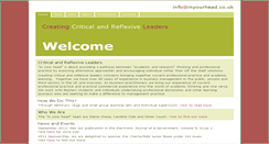 Desktop Screenshot of inyourhead.co.uk